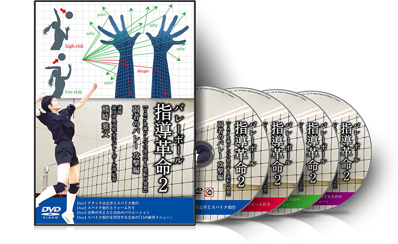 熊崎雅文のバレーボール指導革命～『リスクを減らしつつ得点する逆転の 